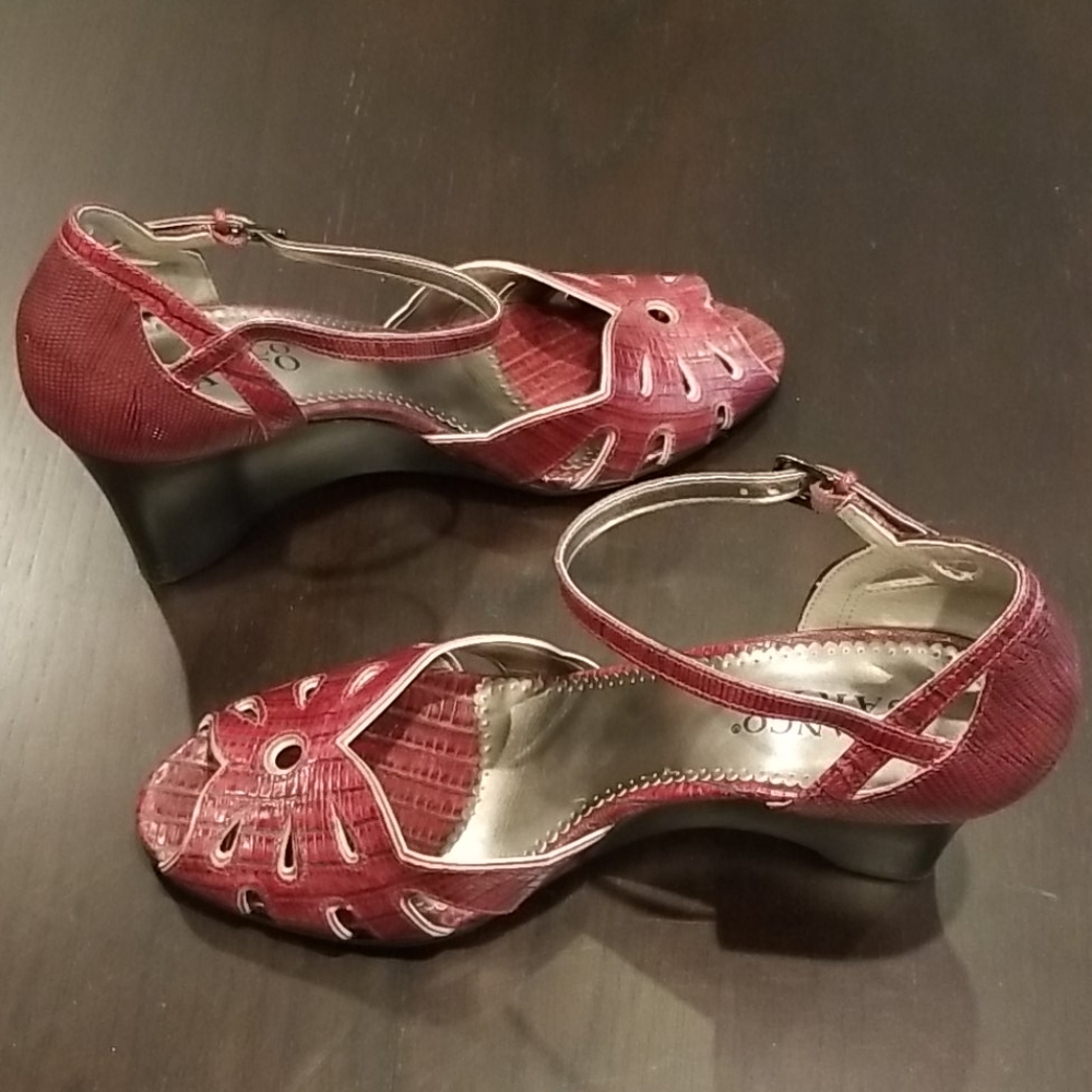 Franco Sarto, womans size 8m wedge - Picture 3 of 16